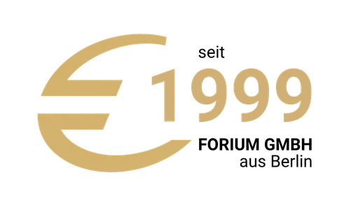 25 Jahre forium GmbH - seit 1999 aus Berlin
