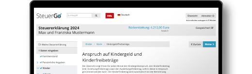 SteuerGo - Ihre Steuererklärung plus Erstattung