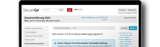 SteuerGo - Deine Steuererklärung plus Steuererstattung
