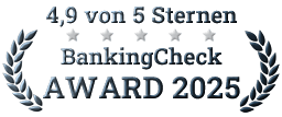 BankingCheck.de Award 2025