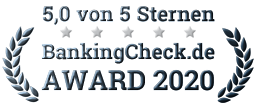 BankingCheck.de Award 2020